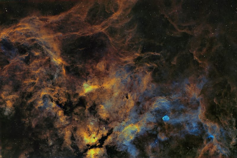 Gamma Cygni Nebula - SHO