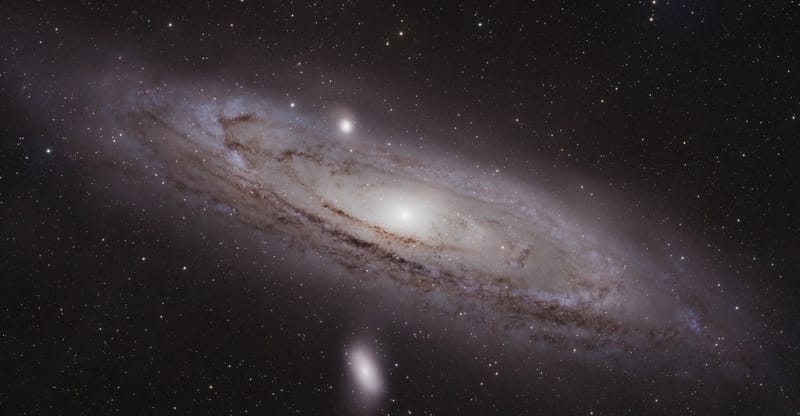 Andromeda Galaxy (M31) - LRGB+Ha