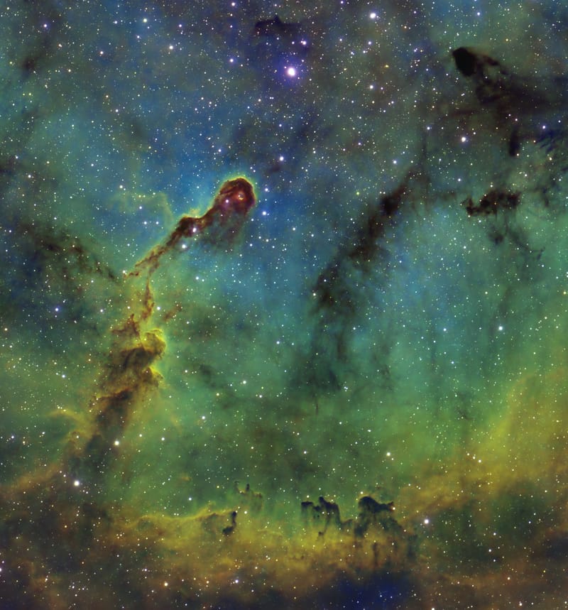 Elephant Trunk Nebula - SHO