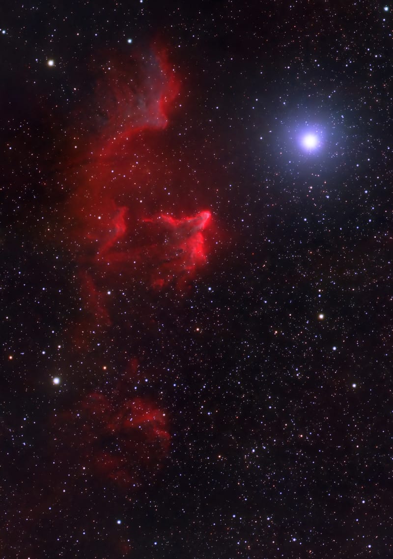 Ghost of Cassiopeia - Ha+RGB