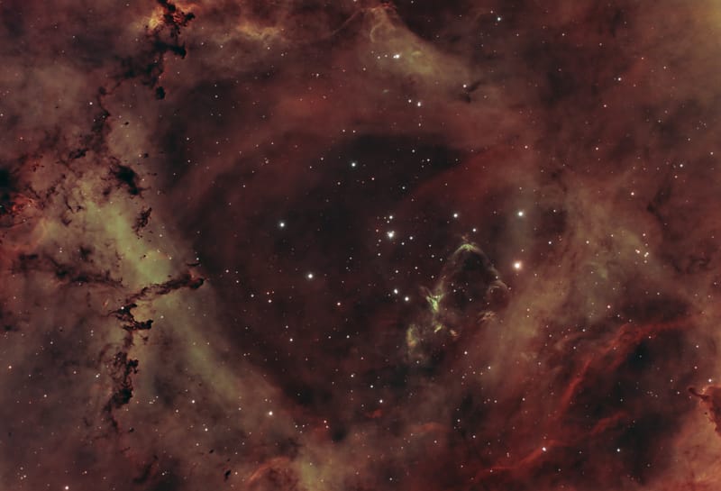 Rosette Nebula - RGB