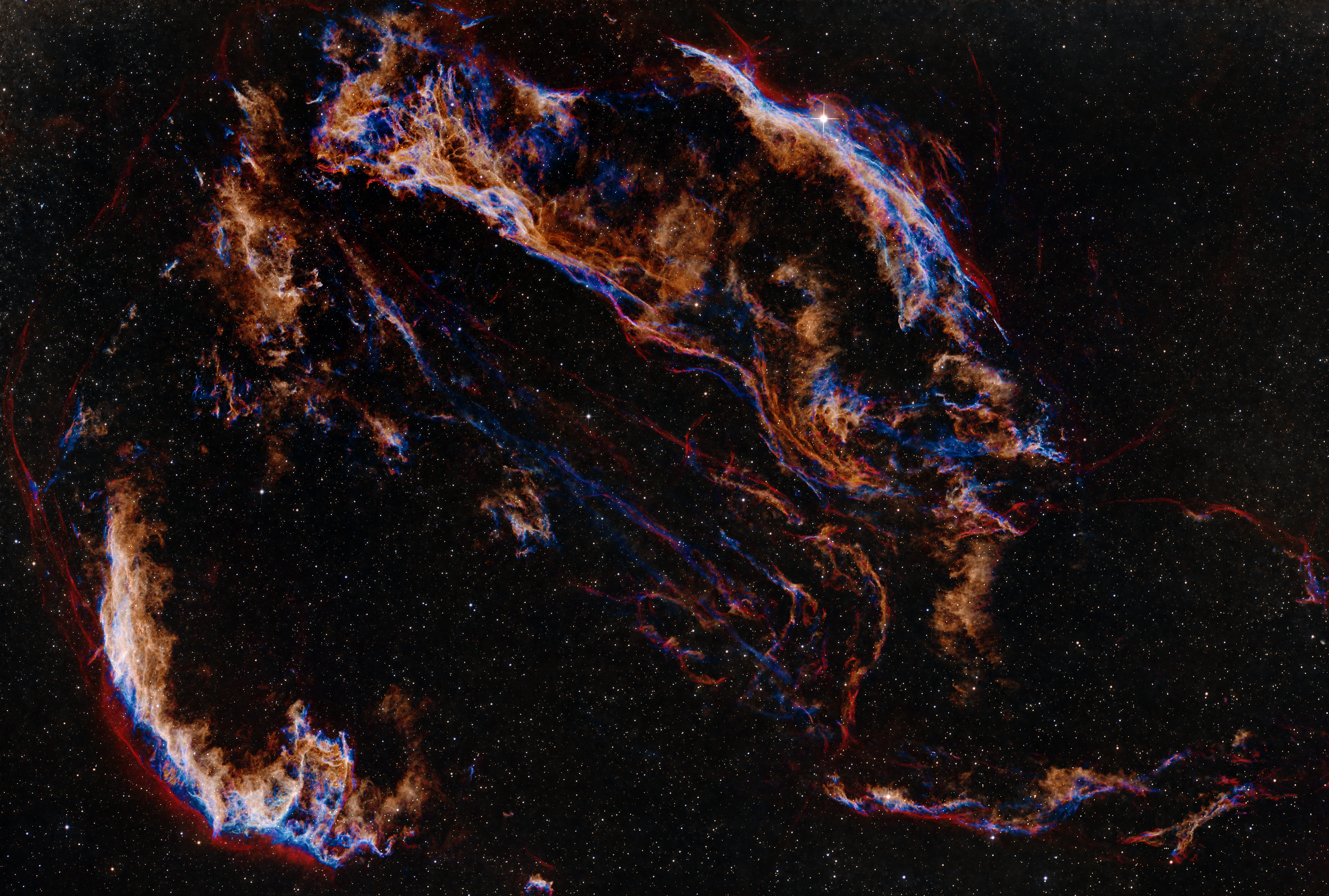 Veil Nebula - SHO